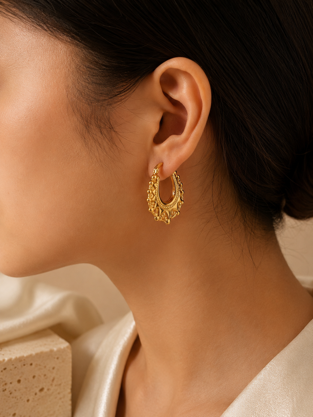 Dahlia Hoops