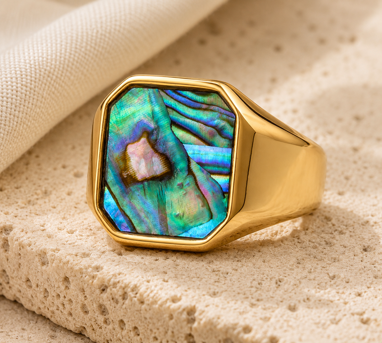 Poseidon Signet Ring