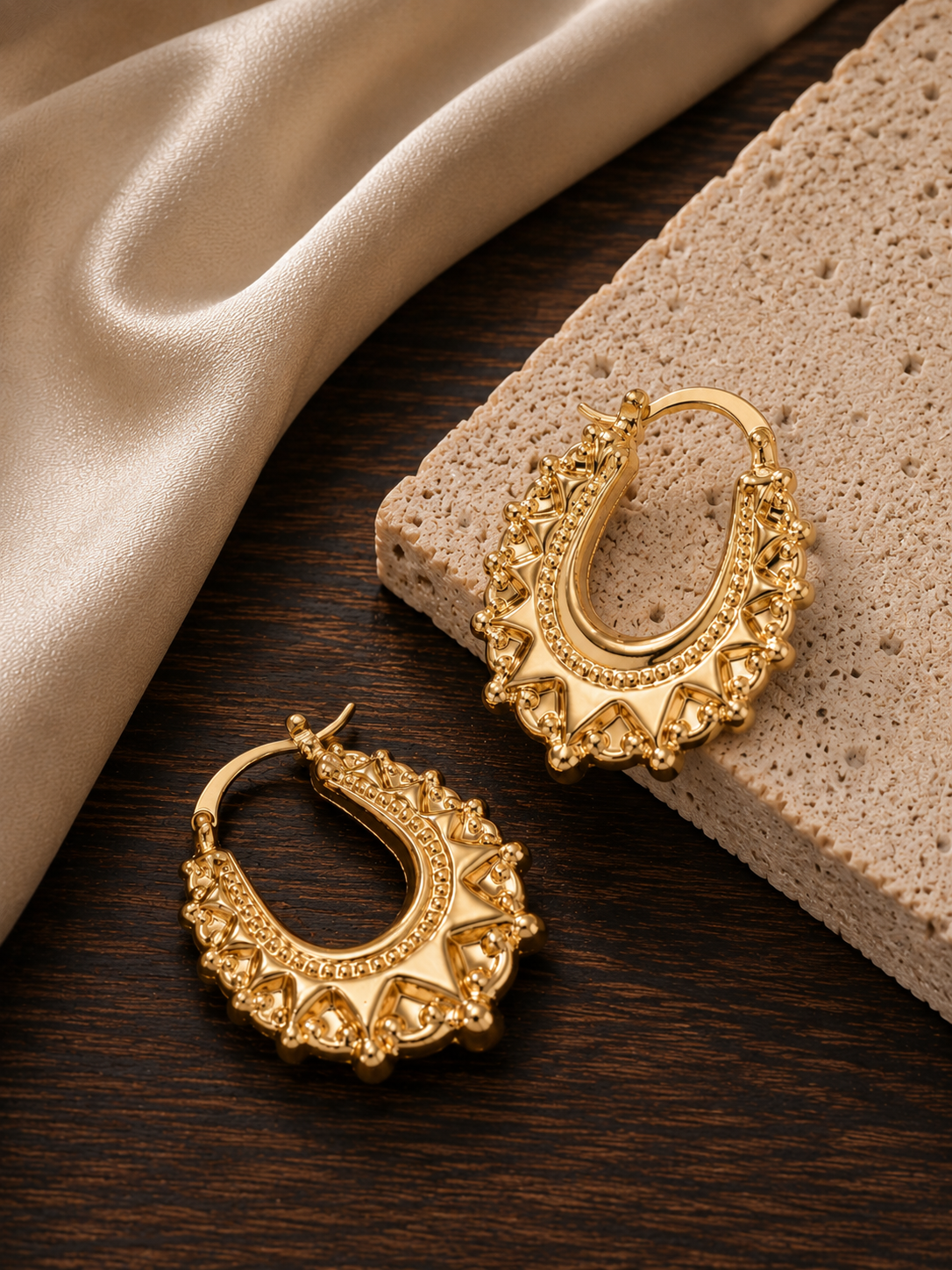 Dahlia Hoops