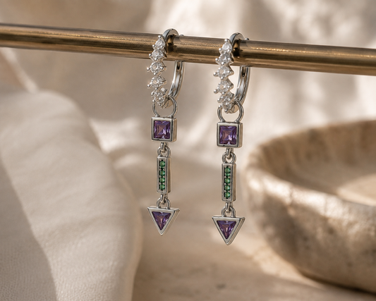 Violet Earrings