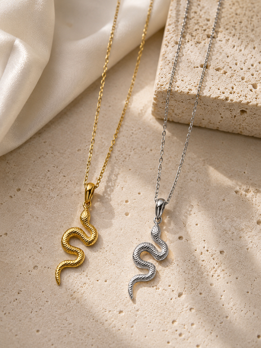 Serpentine necklace