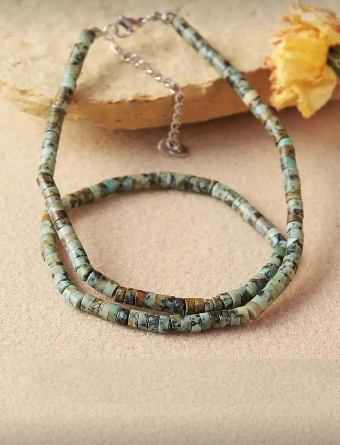Unearthed Beaded Necklace