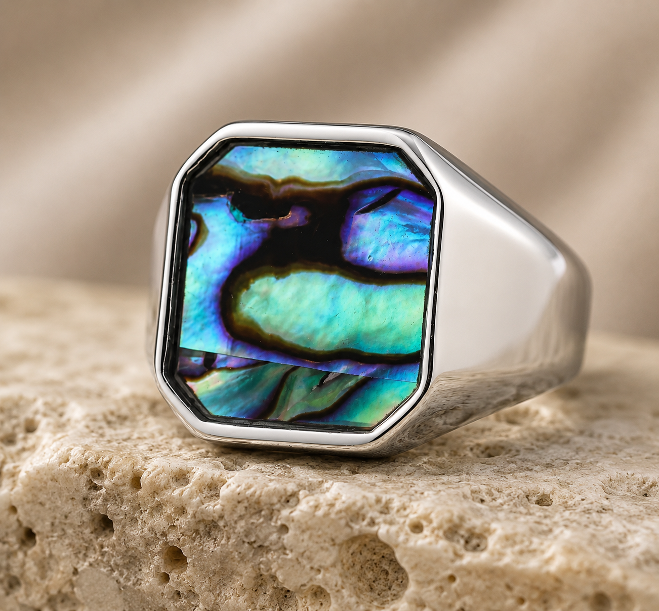Poseidon Signet Ring